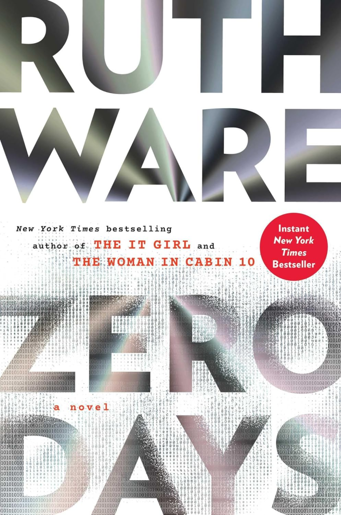 Zero Days, What I've been Reading, Ruth Ware, Lisa Orchard
